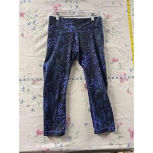 Lululemon‎ Pants Womens 6 Multicolor Abstract Print High Rise Leggings Yoga